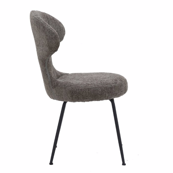 Liberta - Maison FUNGO Καρέκλα Γκρι 56x57x91cm 03-1163 Liberta - Maison FUNGO Karekla Ggri 56x57x91cm 03-1163
