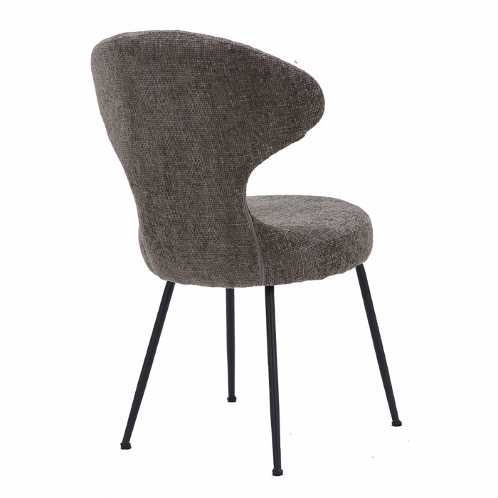 Liberta - Maison FUNGO Καρέκλα Γκρι 56x57x91cm 03-1163 Liberta - Maison FUNGO Karekla Ggri 56x57x91cm 03-1163
