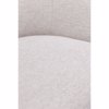 Liberta-Maison Carmen Karekla Poluthrona Cream Mavro Mat 59x60.5x83.5cm 03-1189