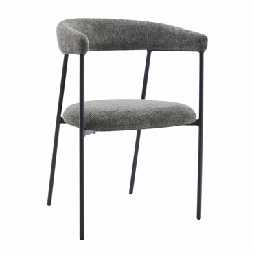 Liberta - Maison ECLIPSE Καρέκλα Γκρι 52x51x83cm 03-1195