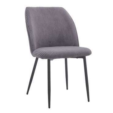 Liberta - Maison MUSE Καρέκλα Γκρι 50x62x84cm 03-1199