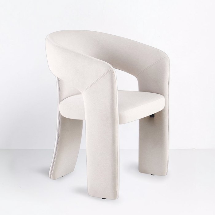 Liberta - Maison COCO Karekla Poluthrona Beige Anoixto 60x56x81cm 03-1219