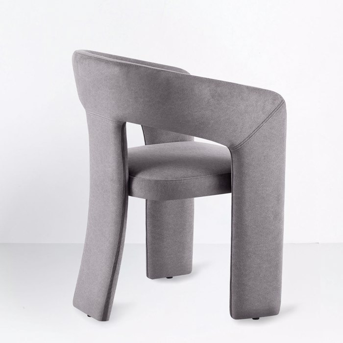 Liberta - Maison COCO Karekla Poluthrona Ggri Skouro 60x56x81cm 03-1220