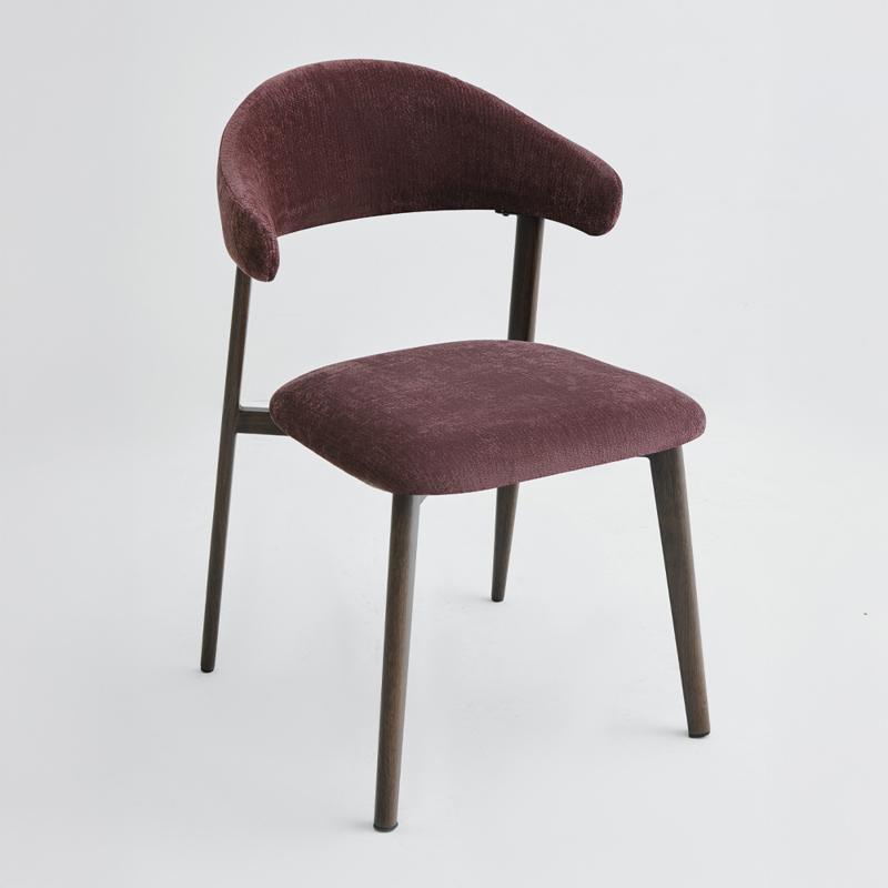 Liberta - Maison COUBRE Καρέκλα Bordeaux/Bitter Brown 52x60x80cm 03-1276