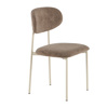 Liberta-Maison Velluto Karekla Mocha Latte 47x45x80cm 03-1281