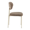 Liberta-Maison Velluto Karekla Mocha Latte 47x45x80cm 03-1281