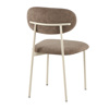 Liberta-Maison Velluto Karekla Mocha Latte 47x45x80cm 03-1281