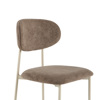 Liberta-Maison Velluto Karekla Mocha Latte 47x45x80cm 03-1281