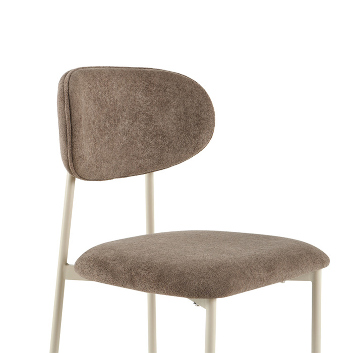 Liberta-Maison Velluto Karekla Mocha Latte 47x45x80cm 03-1281