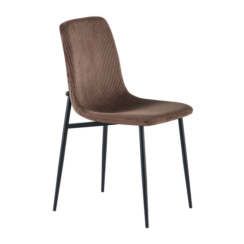 Liberta - Maison TESSERA Καρέκλα Καφέ/Μαύρη 54x44.5x87c