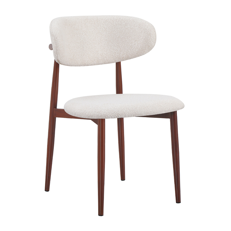 Liberta-Maison Noisette Καρέκλα Μπεζ Καρυδι 59x50x79cm 03-1288