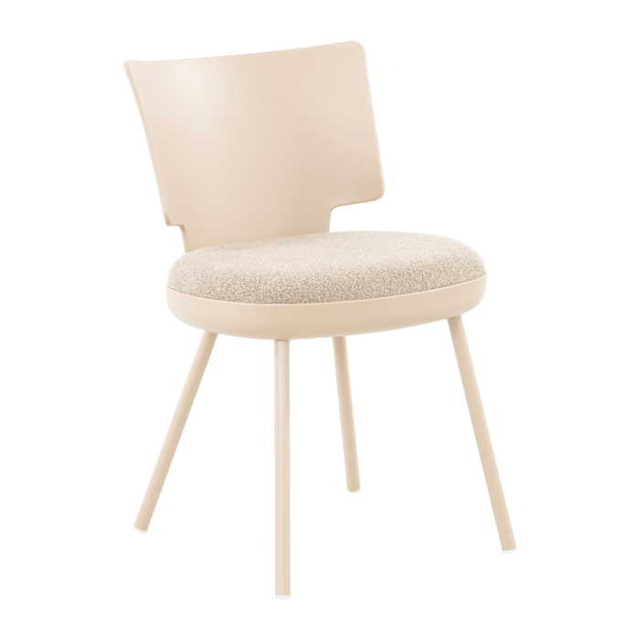 Liberta-Maison Corpo Karekla Off White 46x56x73cm 03-1308