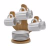 Liberta-Maison Cactus Koupa Espresso Set 6tmx 17x12x22cm Porselani Lefko Fusiko Bamboo 030000