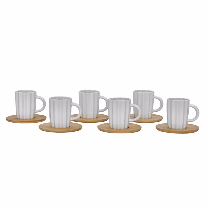 Liberta-Maison Cactus Κούπα Espresso Set 6τμχ 32x28x7cm