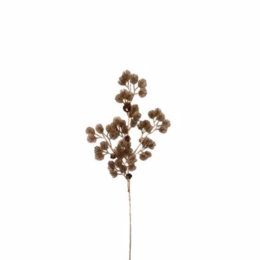 Liberta - Maison XMAS BRANCH 4 Κλαδί PVC Κουκουνάρι Χρυσό 77cm 030328