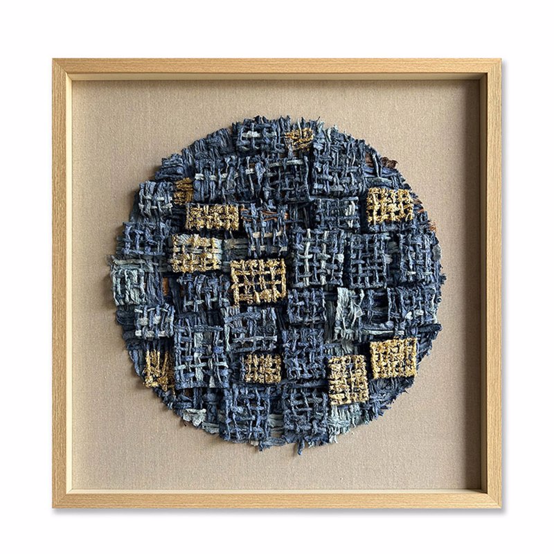 Liberta - Maison AZURE WORLD Πίνακας από Χαρτί Μπεζ/Μπλ