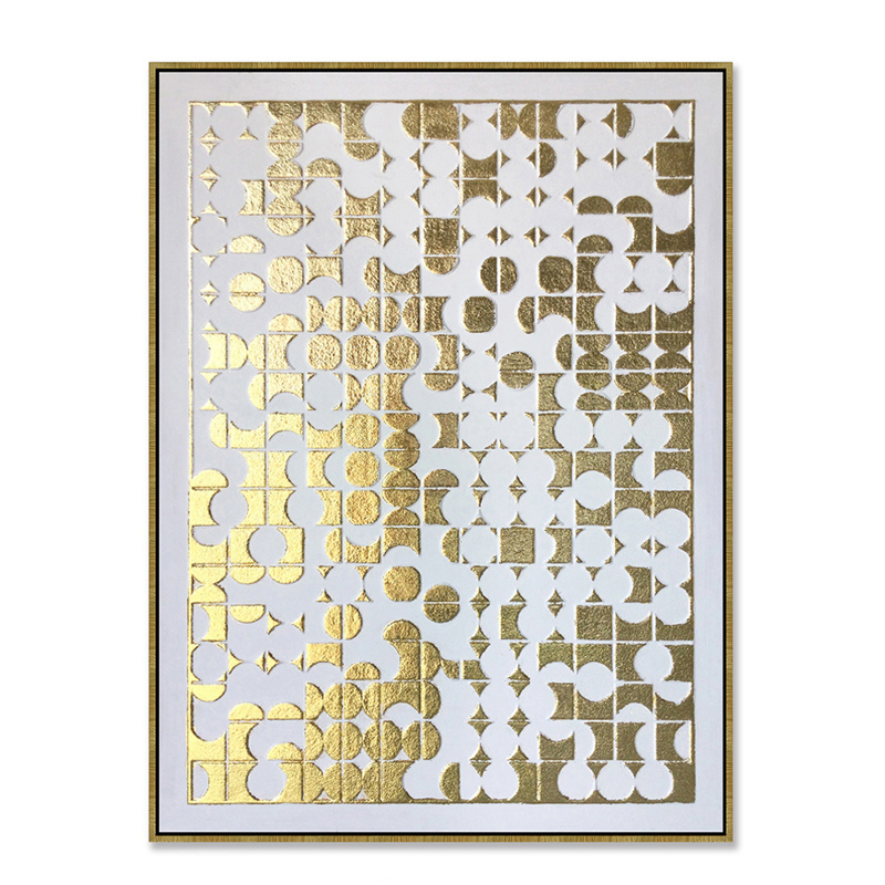 Liberta - Maison GOLD HEAVEN Πίνακας Oil Acrylic Χρυσό/