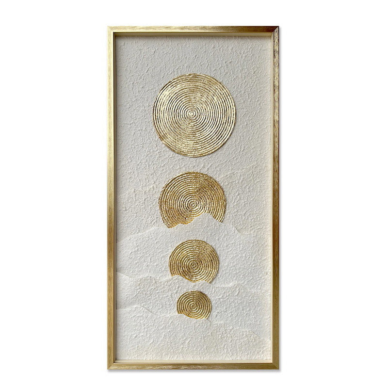 Liberta - Maison PURE BLISS Πίνακας από Χαρτί Χρυσό/Λευ