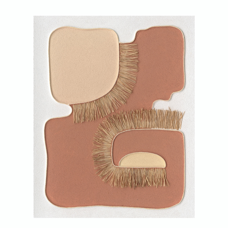 Liberta - Maison BOHO STYLE Πίνακας Καμβάς Terracotta μ