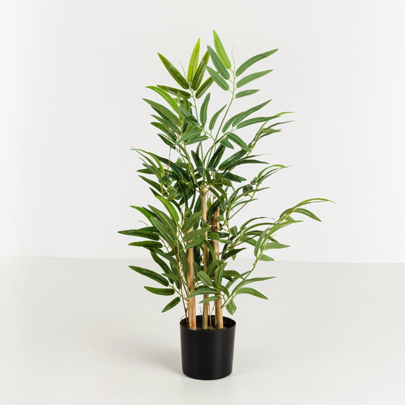 Liberta-Maison Bamboo Φυτό Τεχνητό Σε Γλάστρα 70cm Polyester Πράσινο PVC 030727