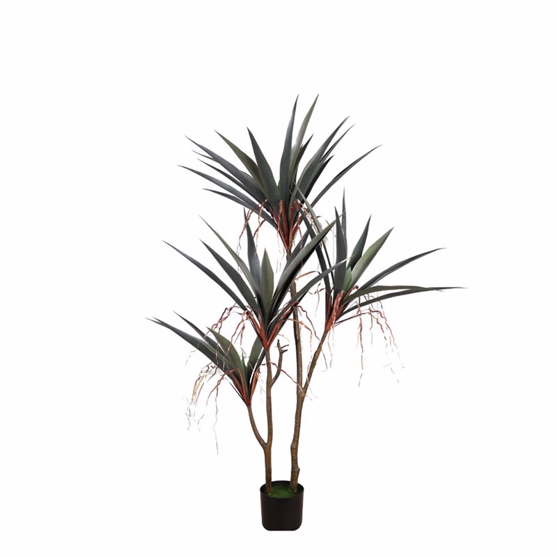 Liberta - Maison GLADIOLUS Δέντρο σε Γλάστρα PVC Πράσινο/Μαύρο Τσιμέντο 140cm 030843