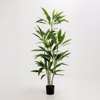 Liberta - Maison VELVET TREE Dentro Texnito PVC Prasino se Mavri Tsimentenia Gastra 140cm 030849