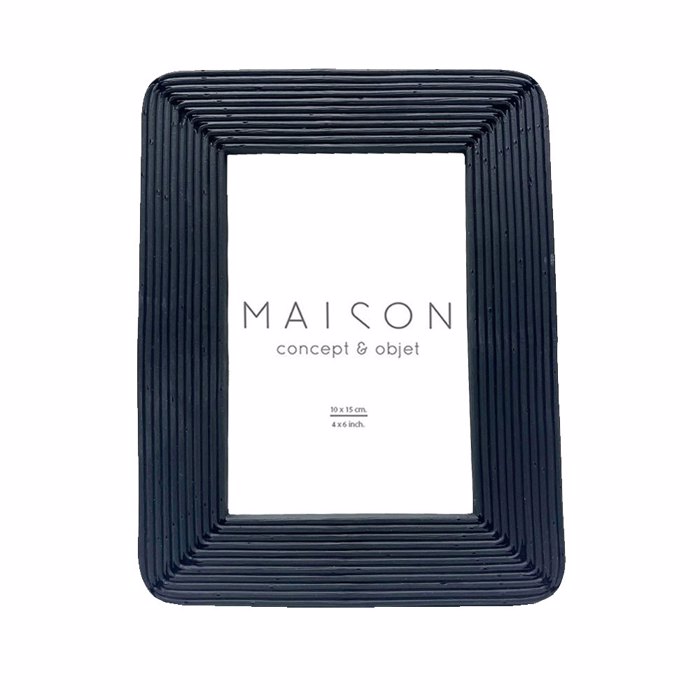 Liberta - Maison EDWARD Korniza Resin Mavri 16x2x21cm (10x15cm) 031121