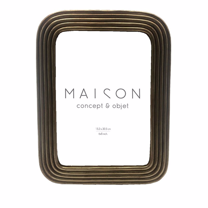 Liberta - Maison ABEL Κορνίζα Polyresin Χρυσή με Γυαλί 