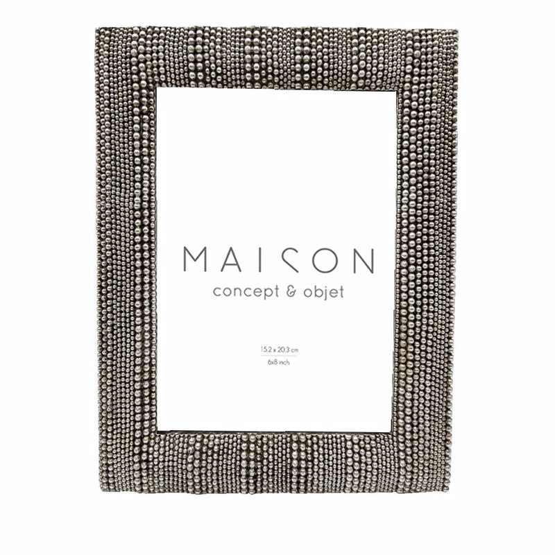 Liberta - Maison FELIM Κορνίζα Polyresin Ασημί με Γυαλί 21x2x26cm 031145