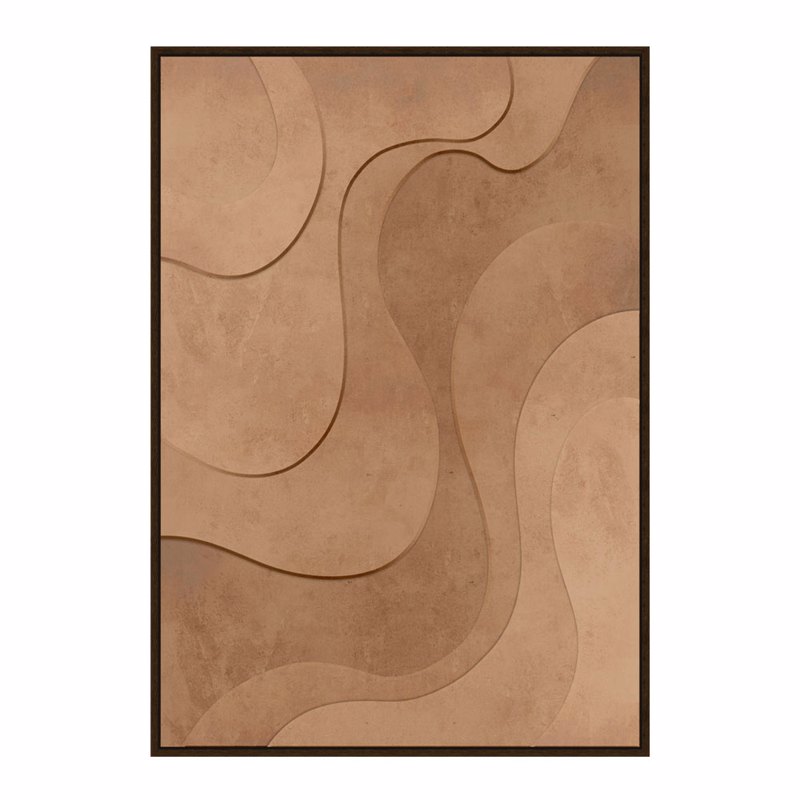 Liberta - Maison OASIS REFUGE Πίνακας MDF Terracotta PVC Φύλλο Καφέ 80x4x120cm 031350