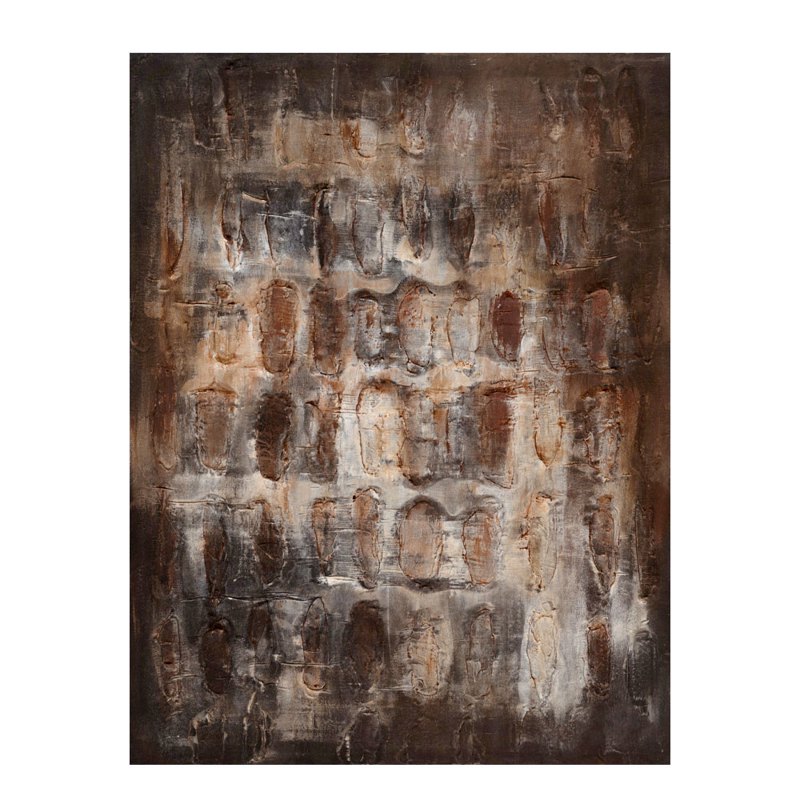 Liberta - Maison TERRYN EARTH Πίνακας Διακόσμησης Καμβάς/Ξύλο Καφέ/Μπεζ/Γκρι 90x120x4cm 031415