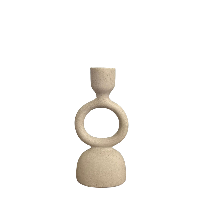 Liberta - Maison UMA S Κηροπήγιο Polyresin Mpez 9x7x21cm 031476