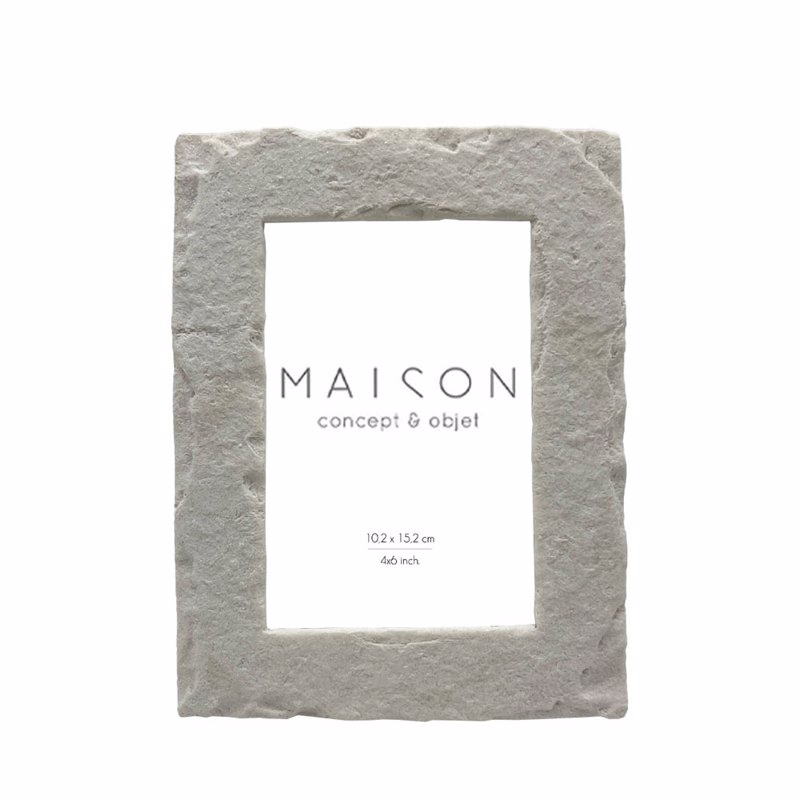 Liberta - Maison PETRA Κορνίζα Polyresin Λευκό Γυαλί 16
