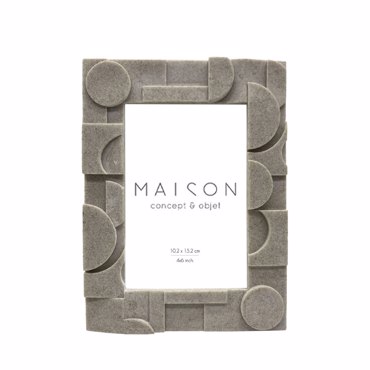 Liberta - Maison ROCK Κορνίζα Polyresin Μπεζ Γυαλί 16x2x21cm 031482