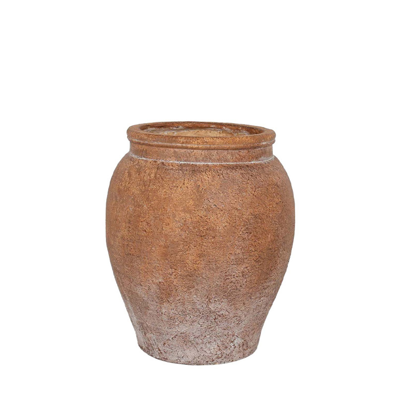 Liberta-Maison Althea Γλάστρα 30x30x37cm MgO Terracotta 031621