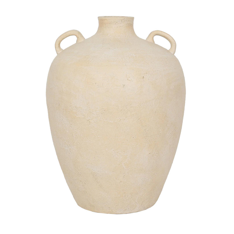 Liberta - Maison KYTHNOS Βάζο Μπεζ από MgO Φ40x57cm 031