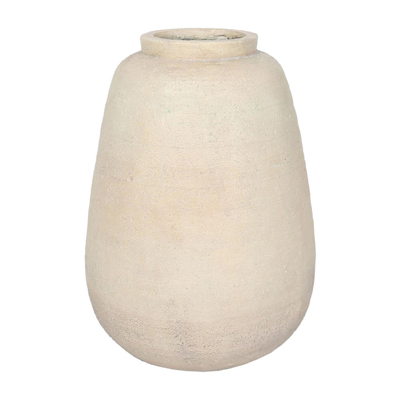 Liberta - Maison SIKINOS Βάζο Μπεζ από MgO Φ43x61cm 031