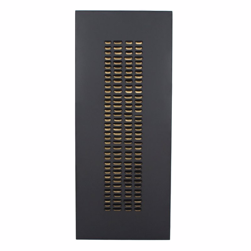 Liberta-Maison Escape Πίνακας Διακόσμησης 50x120x4cm Μέταλλο Μαύρο Χρυσό MDF 032108