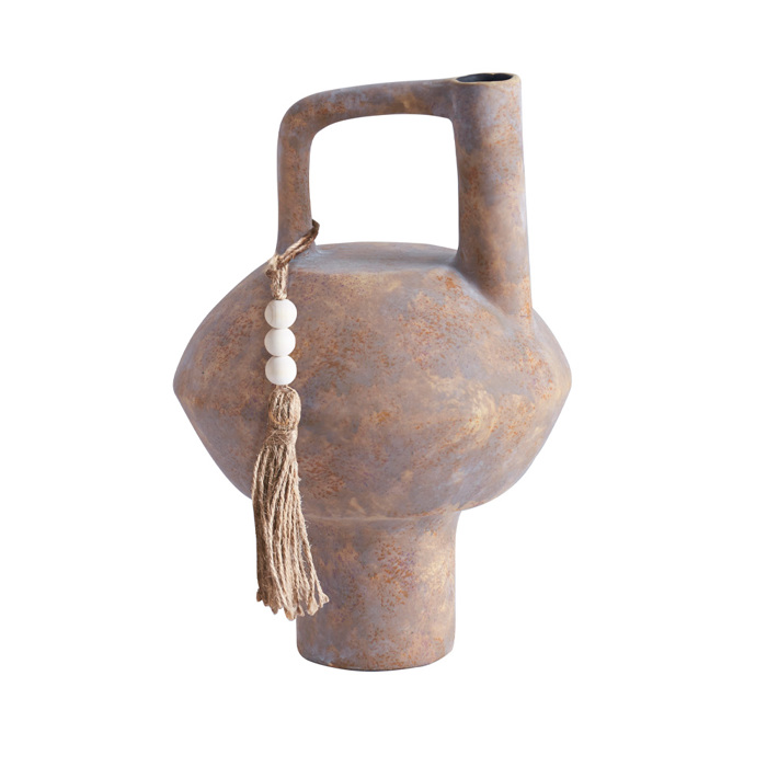 Liberta - Maison FENDRA Bazo Keramiko Terracotta/Ggri 23x23x35cm 032301