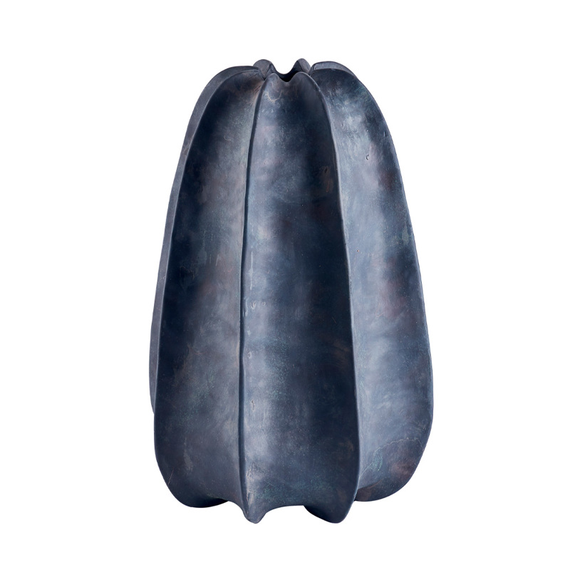 Liberta - Maison THALIS Βάζο Κεραμικό Μαύρο Φ28x42cm 03