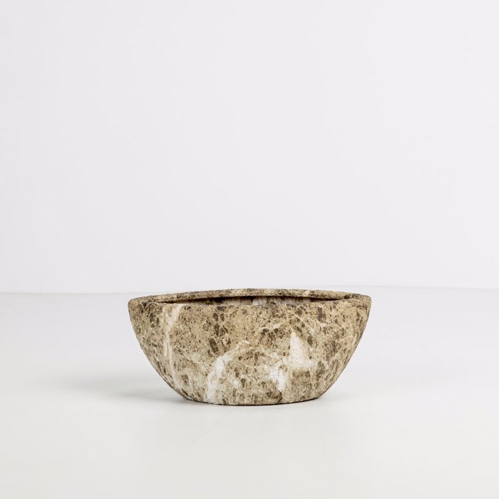 Liberta-Maison Nanga Kaspo Set 2tmx 46x22x20cm Keramiko Bez Kafe 032406