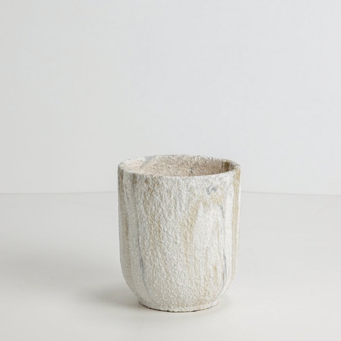 Liberta - Maison PEDRA Set ton 3 Gastra Keramiki Bez/Lefki F30x31cm 032446