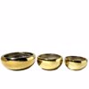 Liberta-Maison Oro Kaspo Set 3Tmx 43x43x18cm Keramiko Xruso 032459