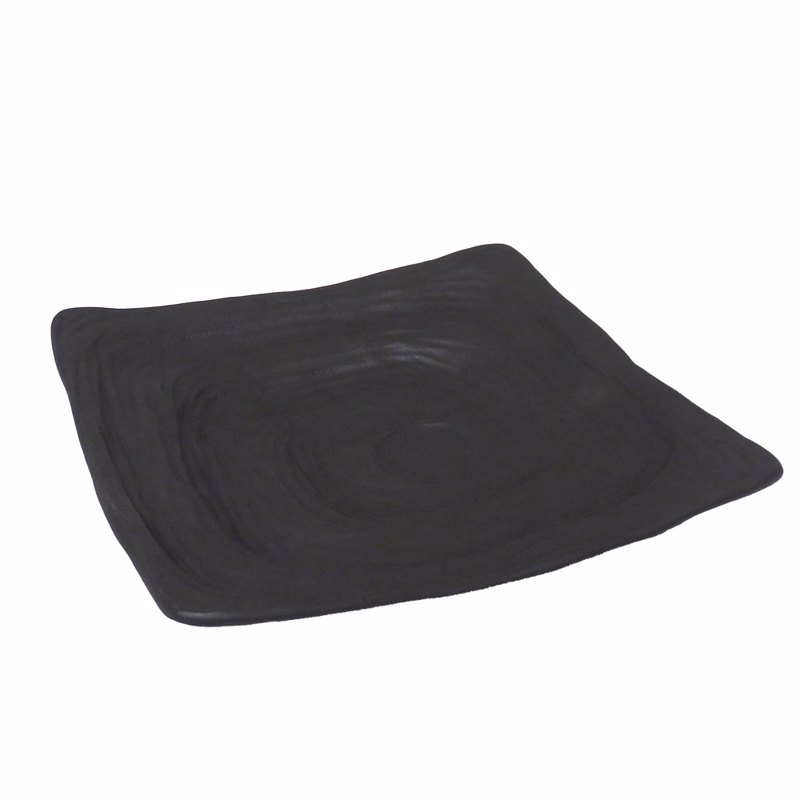 Liberta - Maison Artiom Δίσκος Διακόσμησης Αλουμινίου Μαύρος 35x35x5cm 032490