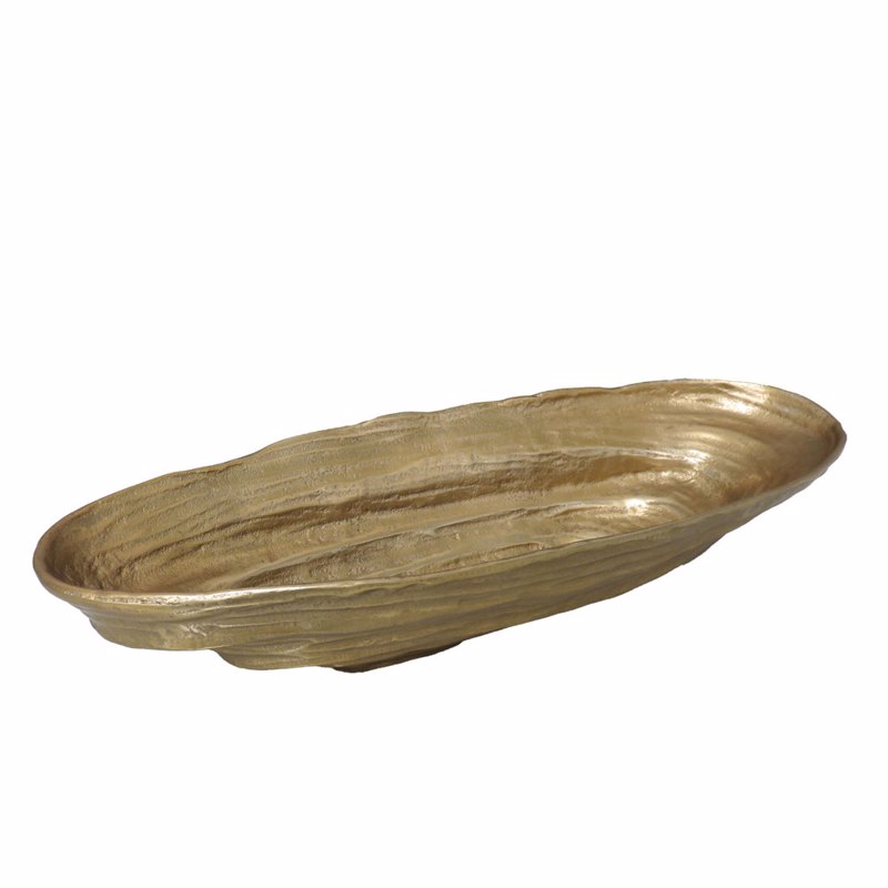 Liberta-Maison Artiom Μπωλ Διακόσμησης 49x19x10cm Αλουμίνιο Χρυσό 032492