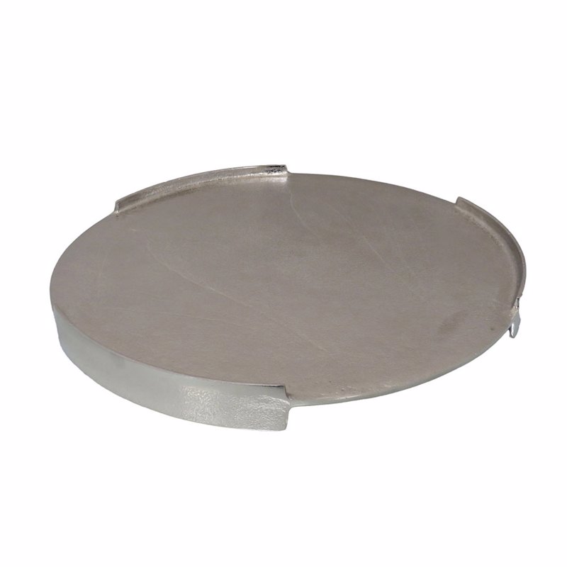 Liberta - Maison BRONTIE Δίσκος Διακόσμησης Αλουμινίου Ασημί 45x45x4cm 032501