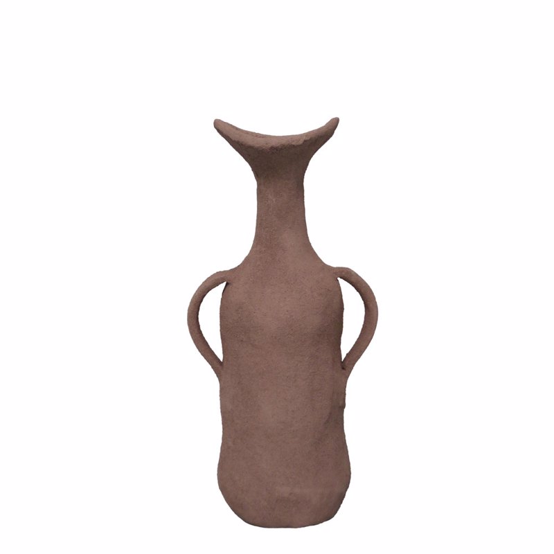 Liberta - Maison NATHEN Βάζο Αλουμινίου Μπεζ 13x8.5x25c