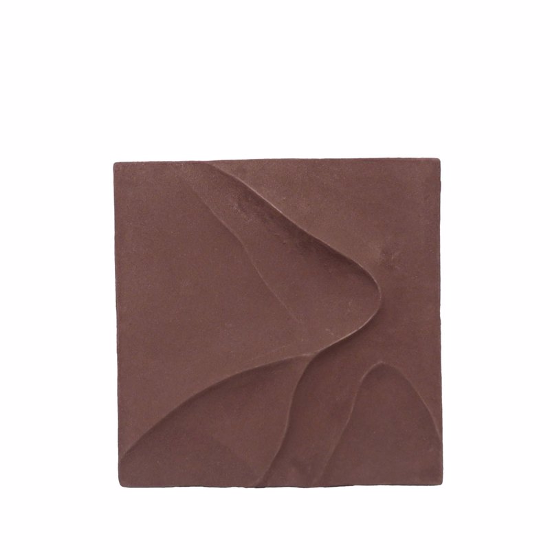 Liberta-Maison Nathen Διακοσμητικό Τοίχου 41x41x5cm Αλουμίνιο Terracotta 032530