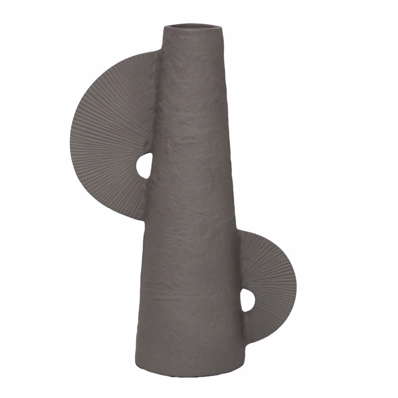 Liberta - Maison FINTON Βάζο Αλουμινίου Mud 26x13x40cm 032539