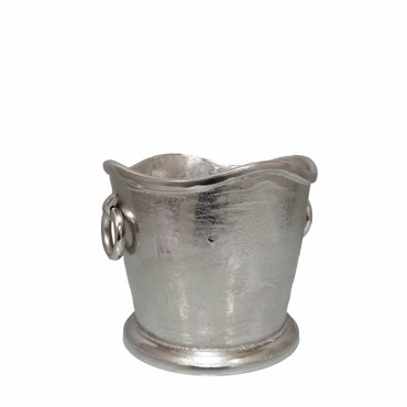 Liberta-Maison Reegon Θήκη Σαμπάνιας 30x29x25cm Αλουμίνιο Ασημί 032568